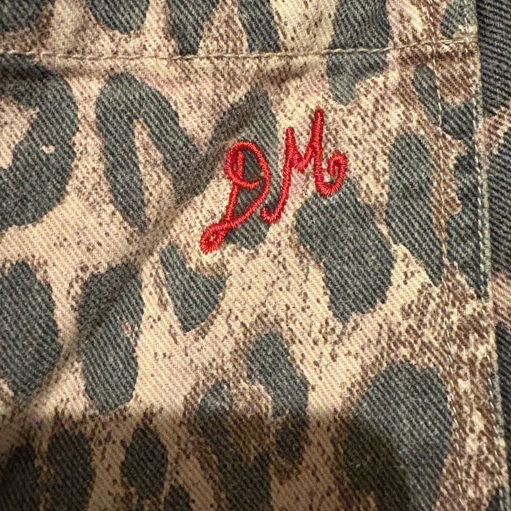 Damson Madder/at Free People leopard pants